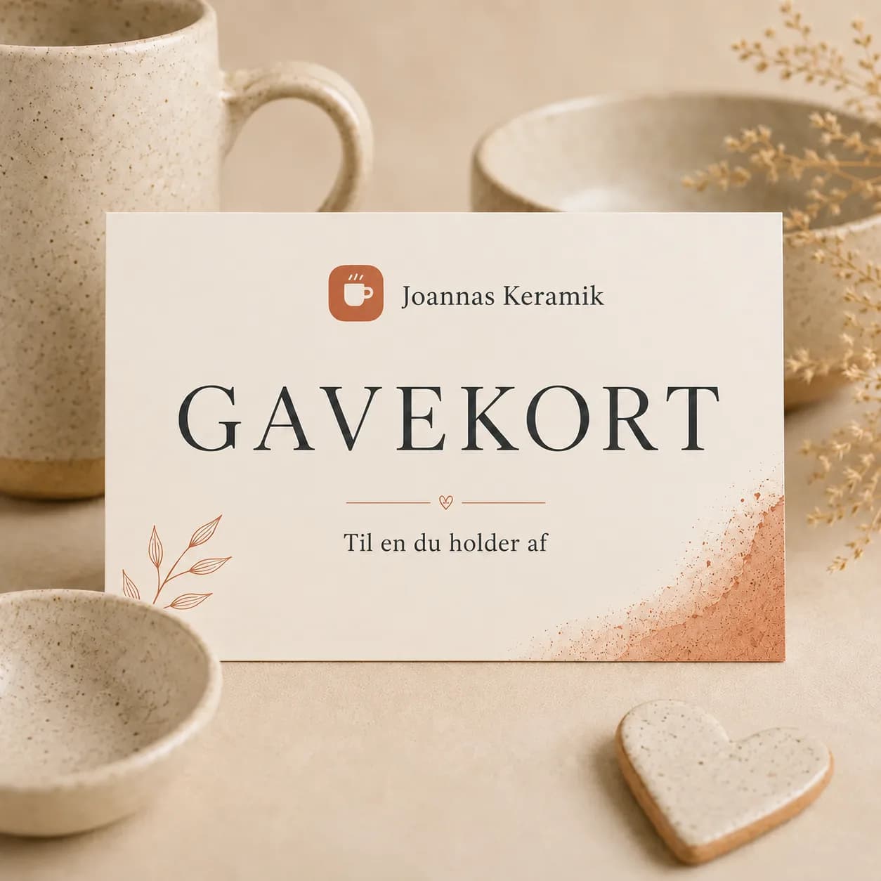 Gavekort til Joannas Keramik